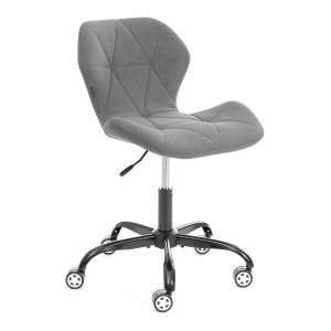 Кресло Selfi Metalbl/Селфи Металбл велюр, серый, 29 серый велюр