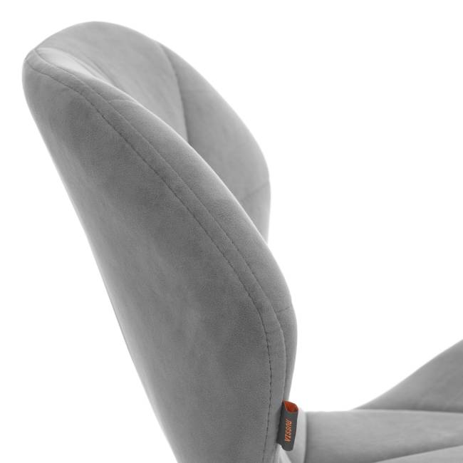 Кресло Selfi Metalbl/Селфи Металбл велюр, серый, 29 серый велюр