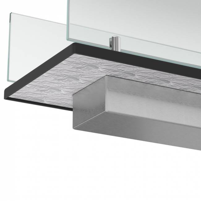 Биокамин встраиваемый в тумбу Steelheat Stand 1100