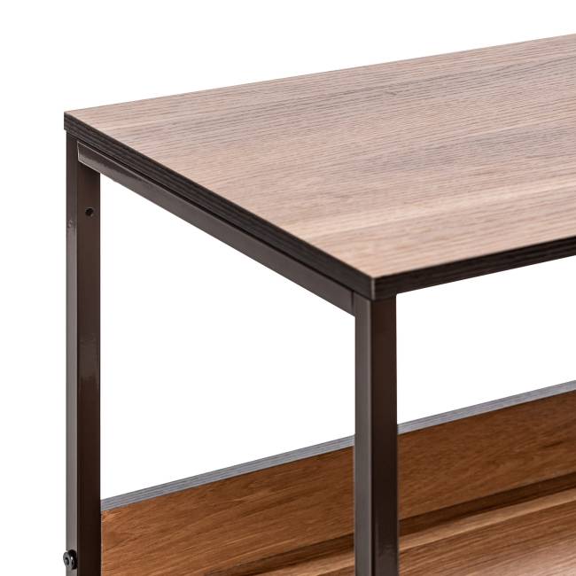 Комод Leset Локи 3 ящ. с полкой, Коричневый, Бежевый Коричневый Бежевый, светло-коричневый, темно-коричневый