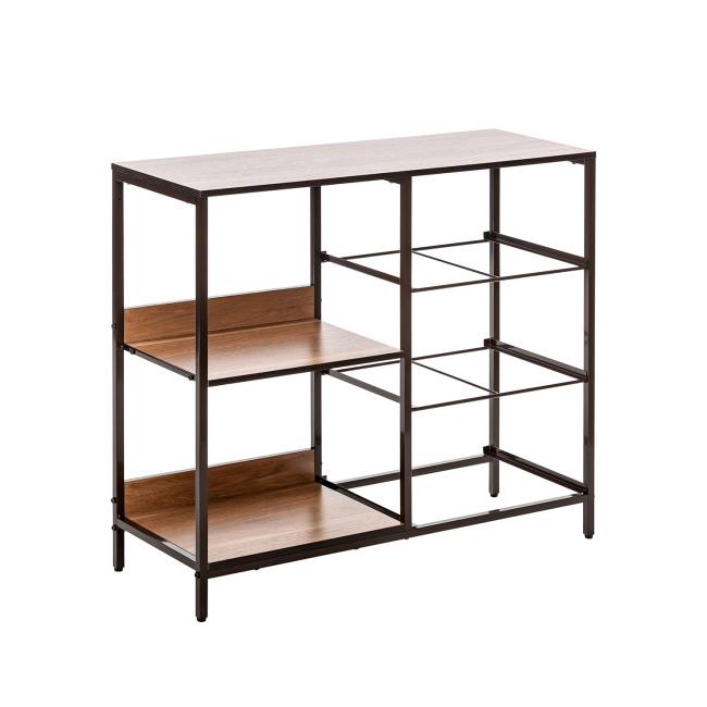 Комод Leset Локи 3 ящ. с полкой, Коричневый, Бежевый Коричневый Бежевый, светло-коричневый, темно-коричневый