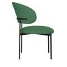 Стул DikLine 201 NS Pine зеленый, ножки черные