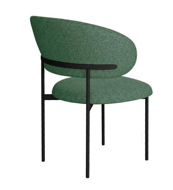 Стул DikLine 201 NS Pine зеленый, ножки черные