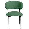 Стул DikLine 201 NS Pine зеленый, ножки черные
