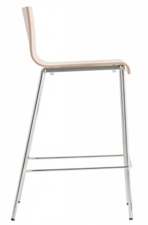 Стул деревянный полубарный Kuadra 495х520х920 мм