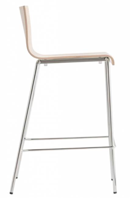 Стул деревянный полубарный Kuadra 495х520х920 мм