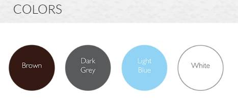 Стул пластиковый Tiffany-S коричневый 450х510х850 мм