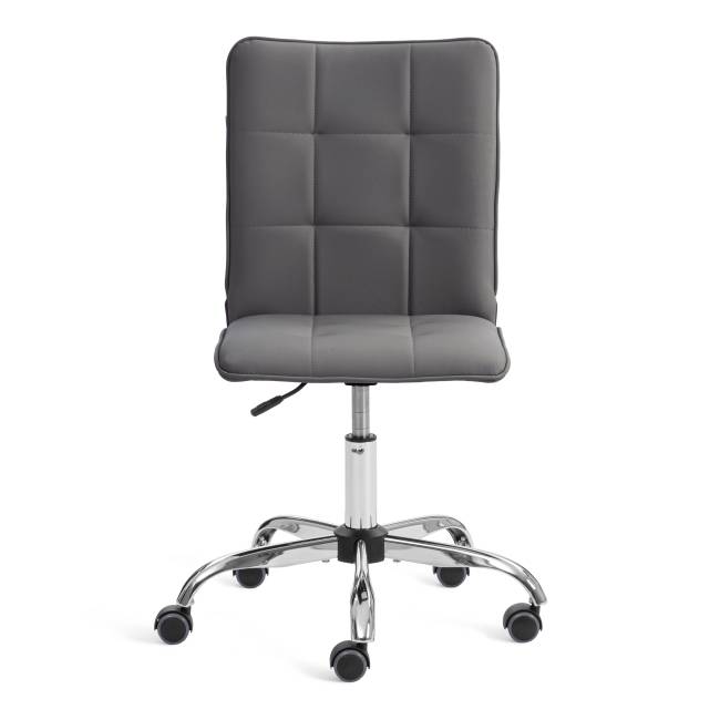 Кресло One/Ван кож/зам, металлик, 36 серый кож/зам