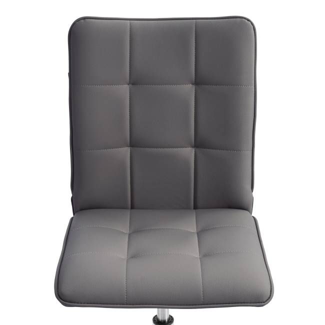 Кресло One/Ван кож/зам, металлик, 36 серый кож/зам
