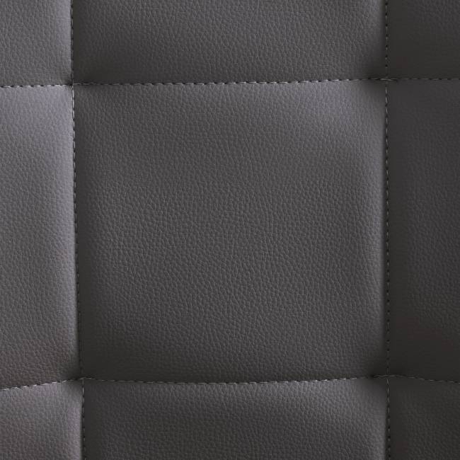 Кресло One/Ван кож/зам, металлик, 36 серый кож/зам