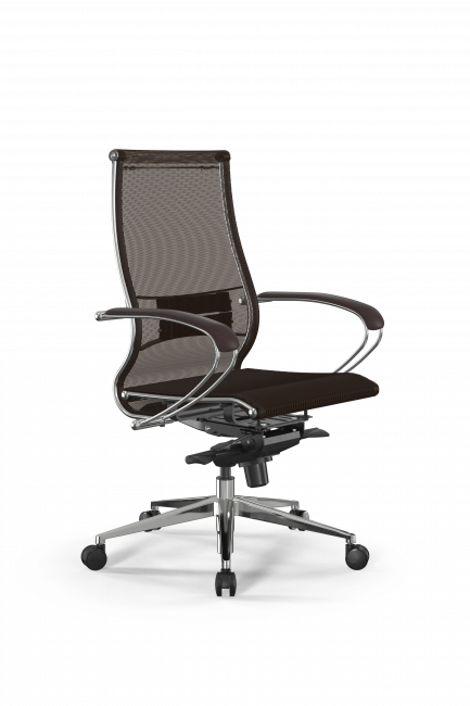 Кресло Samurai L2-5K - TS /Kc00/Nc00/K2cL(M06.B32.G11.W03), темно-коричневый