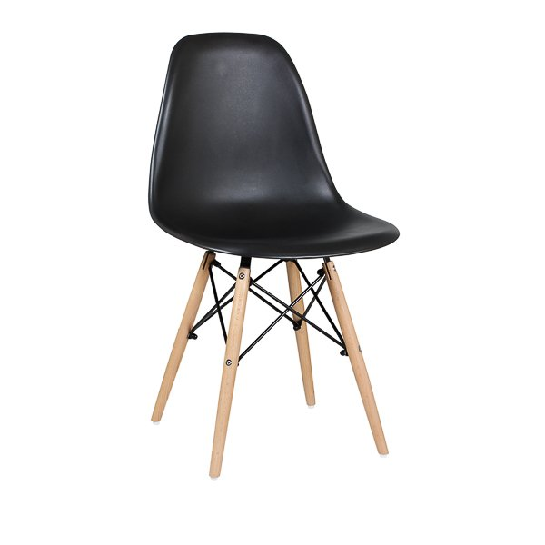 Стул дизайнерский "EAMES DSW" , черный 