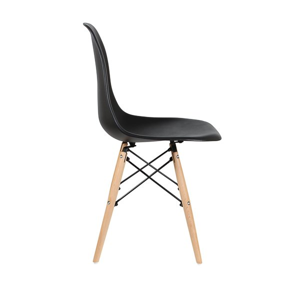 Стул дизайнерский "EAMES DSW" , черный 