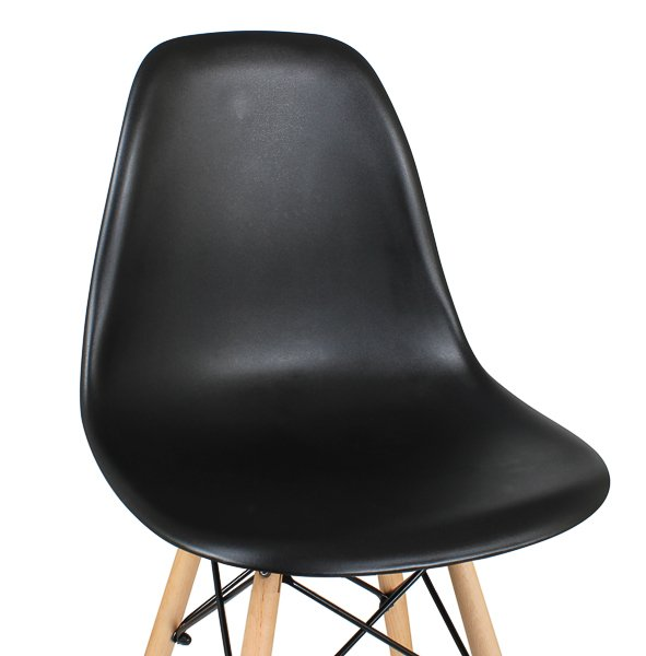Стул дизайнерский "EAMES DSW" , черный 