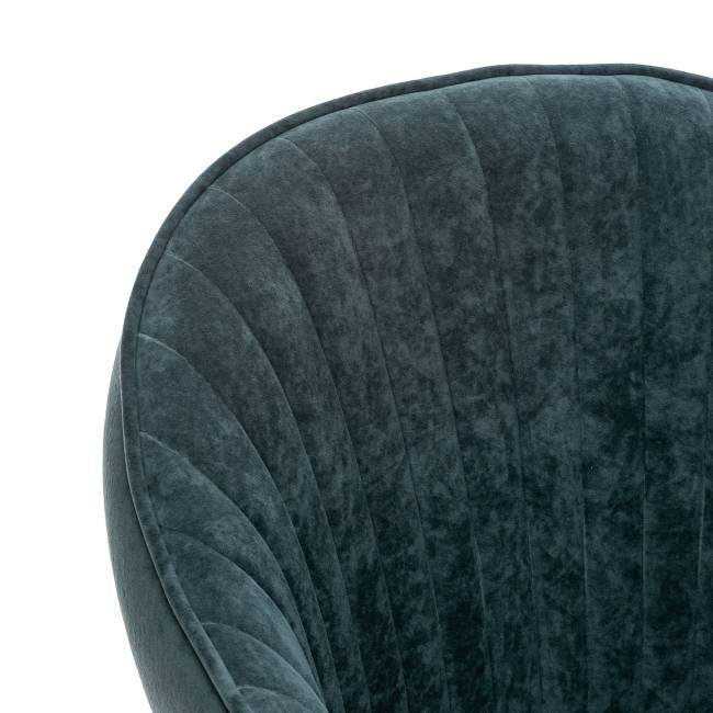 Стул Leset Вайд 360 (поворотный механизм) Тёмно-зелёный Чёрный