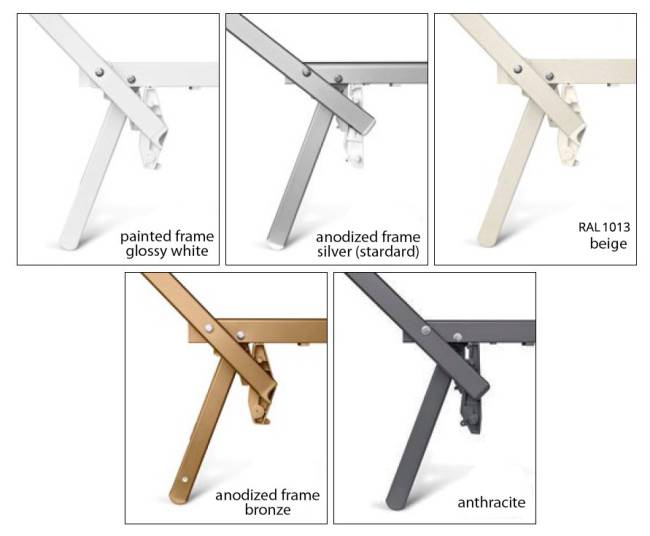 Столик металлический складной кофейный Small Table серебристый 710х380х490 мм