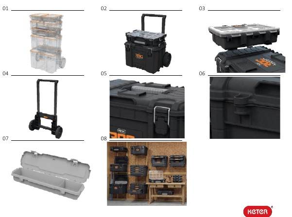 ROC Тележка Roc Pro Gear  2.0 (17211897)