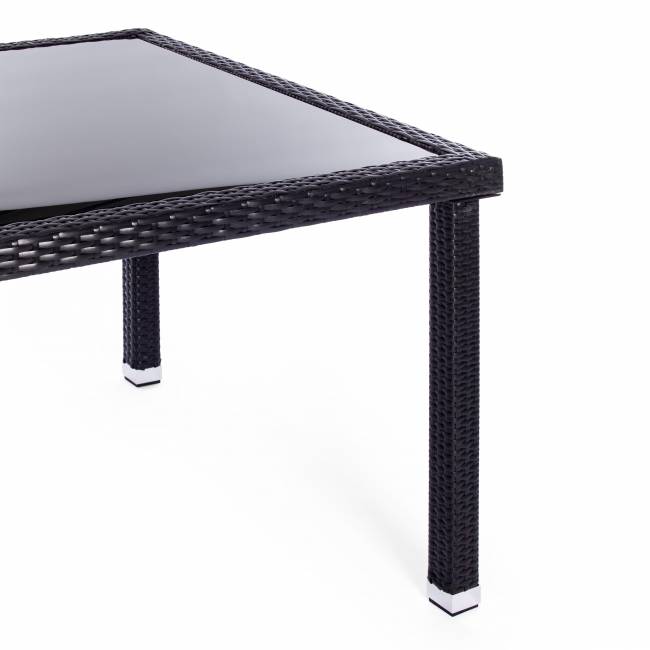 Обеденный сет (стол+4стула) (mod. 210036) пластиковый ротанг, стекло, 100х100х74см/60х60х75см, черный, ткань: DB-16, серый черный, ткань: DB-16, серый пластиковый ротанг, стекло Обеденный сет (стол+4стула) (mod. 210036) пластиковый ротанг, стекло, 100х100х74см/60х60х75см, черный, ткань: DB-16, серый черный, ткань: DB-16, серый пластиковый ротанг, стекло