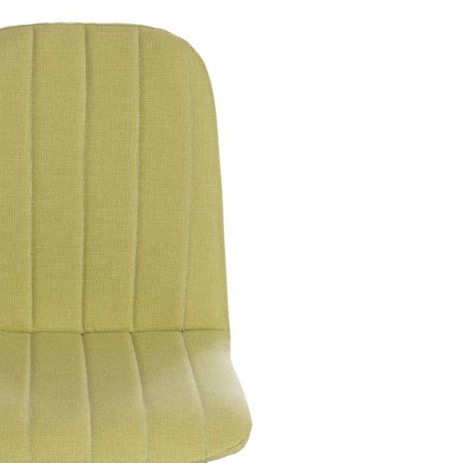 Стул ARC  ткань/металл, 46 х 52 х 88 см, фисташковый 64/черный (Комплект из 4 шт.) фисташковый ткань/металл