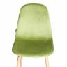 Стул BREEZE (mod. JSC-58) / 1 шт. в упаковке Велюр/металл , 44 х 53 х 86 см, Green (зеленый) HLR54 / натуральный зеленый Велюр/металл