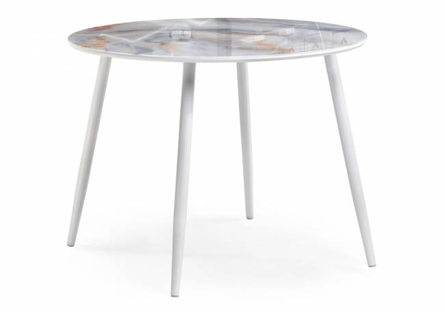 Николет сиреневый / кианит / белый