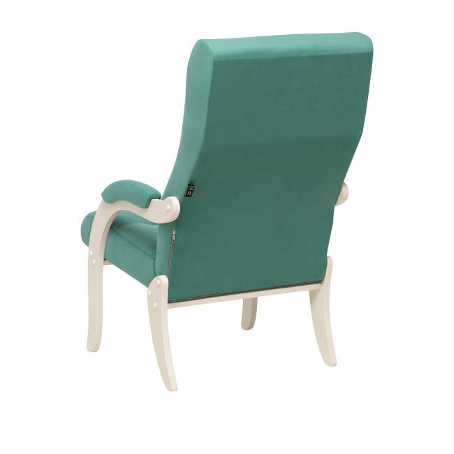 Кресло Leset Дэми Слоновая кость V43 зелёный