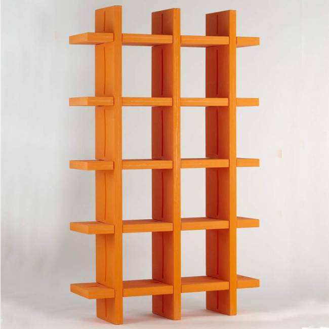 Стеллаж книжный пластиковый Mybook 3х5 Standard 1380х400х2300 мм