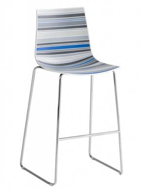 Стул пластиковый барный Colorfive ST 76 500х550х1140 мм