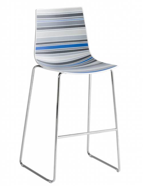 Стул пластиковый барный Colorfive ST 76 500х550х1140 мм