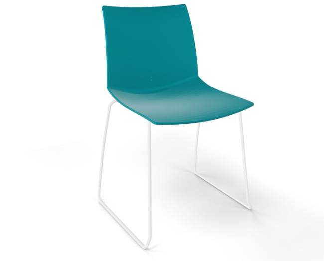 Стул пластиковый Kanvas S светло-голубой 500х500х790 мм Стул пластиковый Kanvas S светло-голубой 500х500х790 мм