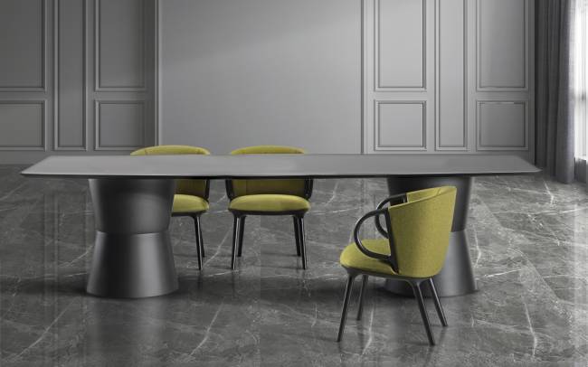 Стол ламинированный Nidaba Oval 3000х1200х750 мм