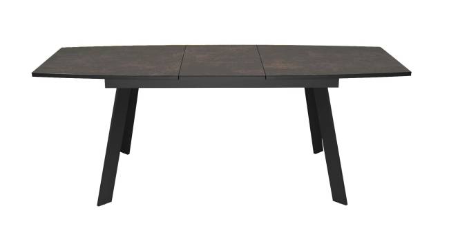 Стол DikLine XL160 хромикс бронза/черный/опоры черные