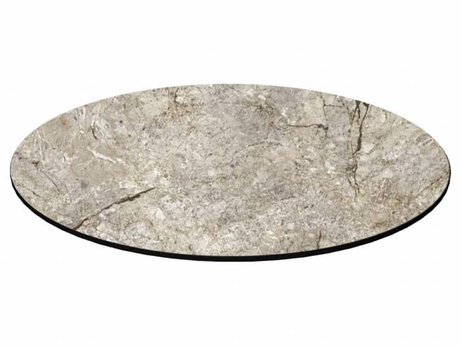 Столешница круглая HPL Fitto скала мрамор Ø900х12 мм Столешница круглая HPL Fitto скала мрамор Ø900х12 мм