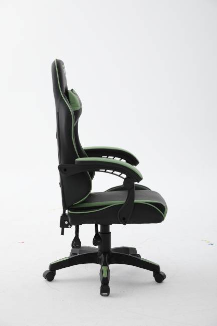 Кресло спортивное TopChairs Shadow черно-зеленый