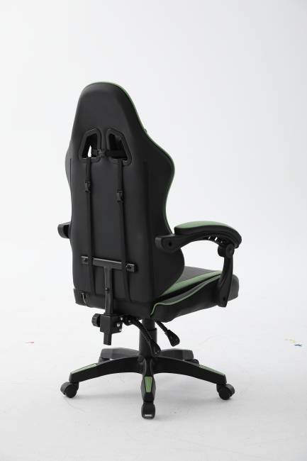 Кресло спортивное TopChairs Shadow черно-зеленый