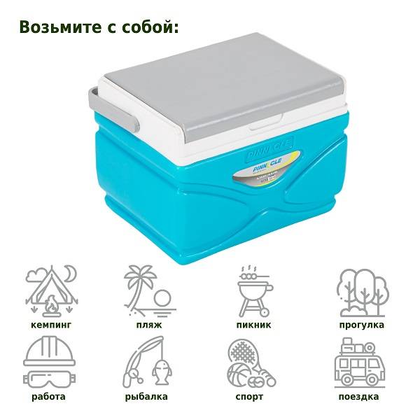 Термобокс Pinnacle TPX-8002 Prudence 4,5 L Термобокс Pinnacle TPX-8002 Prudence 4,5 L