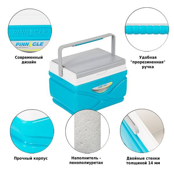 Термобокс Pinnacle TPX-8002 Prudence 4,5 L Термобокс Pinnacle TPX-8002 Prudence 4,5 L