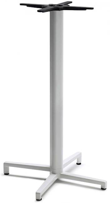 Подстолье металлическое барное Domino серебристый 490х540х1090 мм