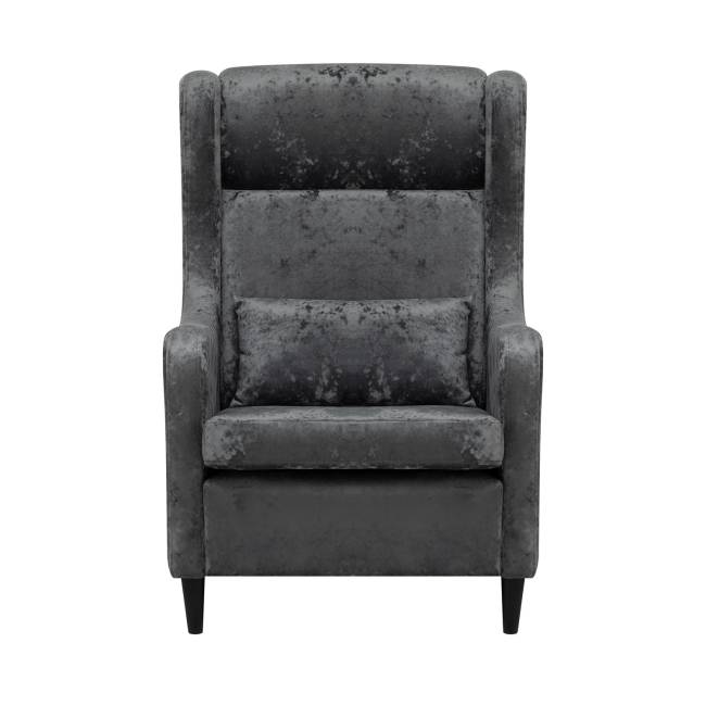 Кресло Leset Хилтон Crash LUX 15 (антрацит) Венге