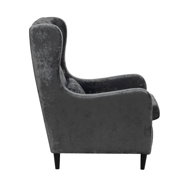 Кресло Leset Хилтон Crash LUX 15 (антрацит) Венге