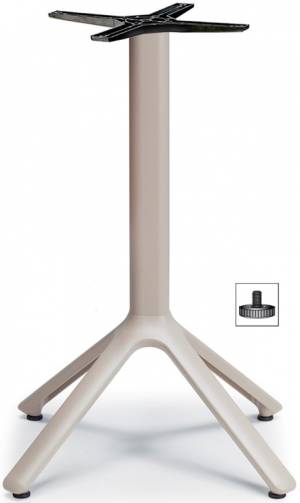 Подстолье металлическое Nemo тортора 510х510х730 мм