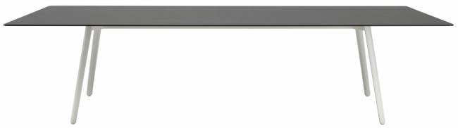 Стол ламинированный Squid белый, антрацит 2990х1200х730 мм Стол ламинированный Squid белый, антрацит 2990х1200х730 мм