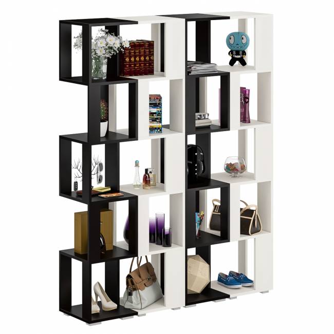 Стеллажи 4 штуки СВК цвет венге/дуб лоредо