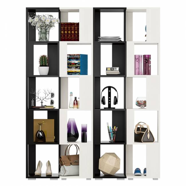 Стеллажи 4 штуки СВК цвет венге/дуб лоредо