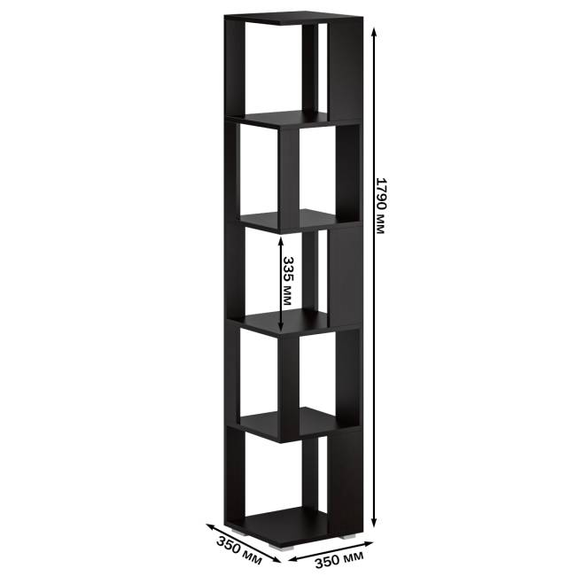 Стеллажи 4 штуки СВК цвет венге/дуб лоредо