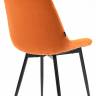 Стул обеденный Everprof Ralph Ткань Оранжевый