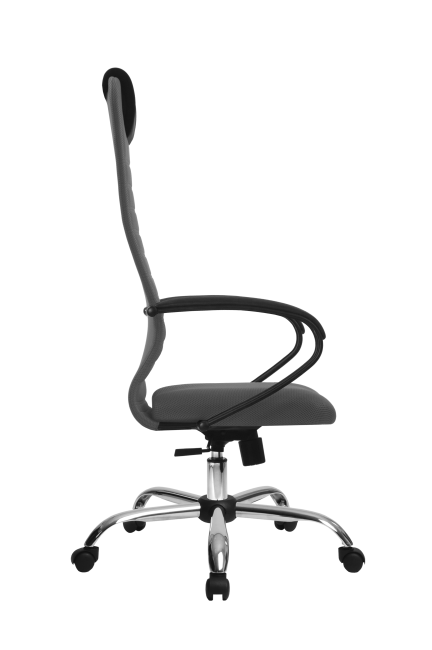 Кресло SU-B-10/подл.130/осн.003, светло-серый/светло-серый