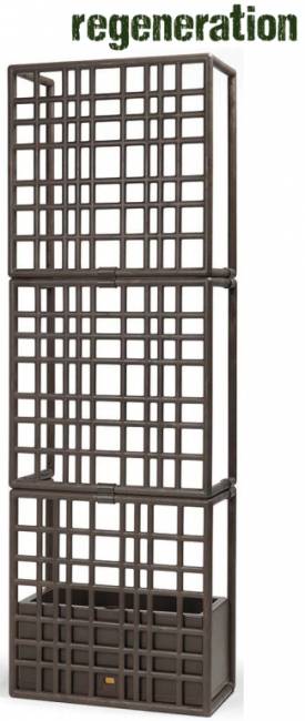 Кашпо пластиковое модульное Sipario 3 терра 703х350х2109 мм