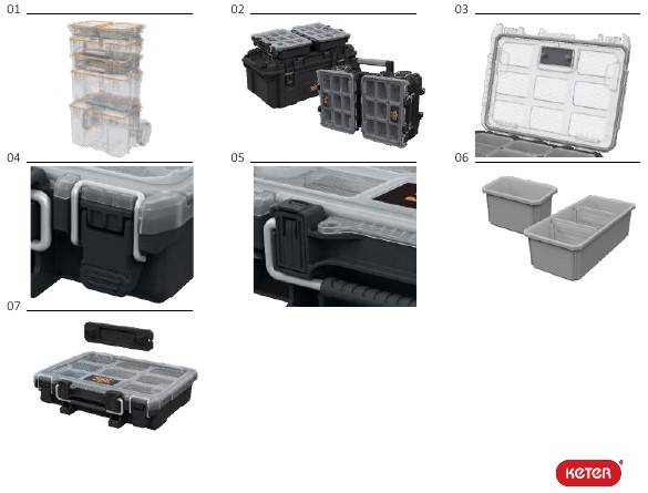 ROC Органайзер Roc Pro Gear  2.0 (17211900)