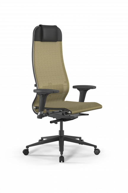 Кресло SynchroSit 10 B1-104D - T /Um00/Nb00/D02P(M23.B11.G19.W02), золотой ротанг